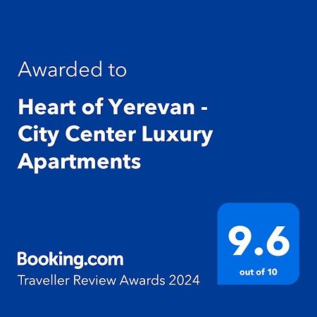 Heart Of Yerevan - City Center Luxury Apartments Exterior photo